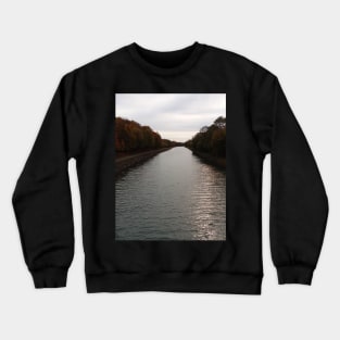 Autumn along the Erie Canal Crewneck Sweatshirt